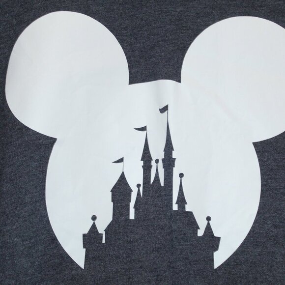 Disney Mickey Mouse Castle T-Shirt Size Large - Picture 2 of 10